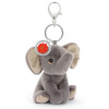 Prívesok na kľúče Keeleco na tašku Slon 12 cm