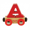 Bigjigs Rail Vagónik drevené vláčikodráhy - Písmeno A Bigjigs Rail Vagónik drevené vláčikodráhy - Písmeno A