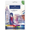 Popisovač Faber Castell 164624 Goldfaber Aqua Dual Marker sada 24 farieb