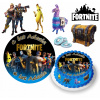 DIGITÁLNA TLAČ Jedlý obrázok na tortu FORTNITE HRA POSTAVY + DARČEK TEXT 3