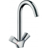 Hansgrohe Dřezová baterie Logis M31 s otočným raménkem chrom 71280000