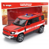 LAND ROVER New Defender 110 Vigili Del Fuoco 2022 1:24 Bburago červená biela