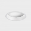 KOHL LIGHTING KOHL-Lighting LIM zapustené svietidlo s rámom s priemerom 136 mm, biele, 12 W CRI> 80 3000K bez stmievania