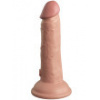 Realistické dildo s přísavkou King Cock Elite Dual Density 6