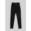 DŽÍNSY KARL LAGERFELD IKONIK SKINNY DENIM PANTS BLACK DENIM