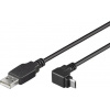 PremiumCord ku2m1f-90 micro USB 2.0, A-B, 90°, 1m