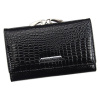 Dámska kožená peňaženka Jennifer Jones 5249-2 Black Horizontal Large