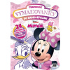 Tvarované vymaľovanky so samolepkami Minnie
