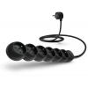 CONNECT IT prodlužovací kabel 230V, 6 zásuvek, 5m, s vypínačem, černá CES-1015-BK Connect IT
