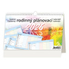 Helma Stolový kalendár riadkový 22,6x13,9 cm - Týždenný rodinný plánovací 2026