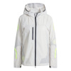 adidas Women's Performance Running Jacket Chalk Pearl 6 (XXS)