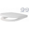 Cersanit CITY WC sedátko SoftClose, EasyOff duroplast, antibakteriálne, Biela K98-0127 K98-0127
