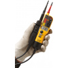 Fluke T150/VDE, Digitálny multimeter, Ručný multimeter, CAT II 500V, CAT III 600V, Čierna, Žltá, LCD, Batérie