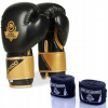 DBX Bushido B-2V10 10 oz boxerské rukavice (Sada výcvikových rukavíc + boxerský obal)
