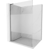 Mexen Kioto L, sprchová zástena Walk-In 120 x 200 cm, 8mm číre sklo-námraza, grafitový profil, 800-120-103-66-35