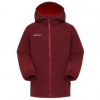 Mammut ULTIMATE COMFORT SO HOODED JACKET KIDS červená 140