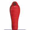 Pinguin Magma 630 red výška osoby do 175 cm - pravý zip; Modrá spacák