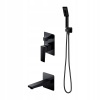 Omnires Parma Black Matted Matt Bath System (Omnires Parma Black Matted Matt Bath System)