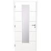 Solodoor Interiérové dvere Snow 8 presklené, 80 L, biela