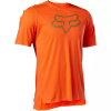 FOX cyklistický dres Flexair Delta Ss Jersey orange - L