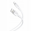 Kábel GSM Hurt USB - Apple Lightning 1 m biely