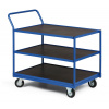 Policový dielenský vozík Biedrax PV4064 - 100 x 70 cm
