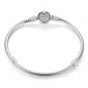For Silver NÁRAMOK HEART - STRIEBRO 925 Dĺžka: 20cm