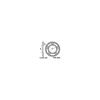 PBR 458545C45 PBR ZADNÉ OZUBENÉ KOLESO 4585 45 C45 BMW S1000RR 12-16, S1000XR 15-16 (JTR7.45)