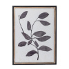 Bloomingville Obraz v čiernohnedom ráme LOUSA 60x45cm prírodný