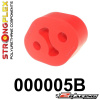 Silentblok výfuku 41mm 000005B (polyuretanové lůžko silentblok výfuku 41mm)