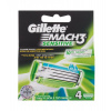 Gillette Mach3 Sensitive (M) 4ks, Náhradné ostrie