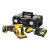 DeWALT Aku chvostová píla, 2x 5Ah POWERSTACK batérie DCS367H2T