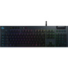 Logitech G815 LIGHTSYNC RGB Mechanical Gaming Keyboard volitelně s CZ lokalizací lokalizace: anglická, spínače: GL Tactile 920-008992