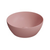 GSI PURA keramické umývadlo na dosku, Ø 42cm, blush mat 885124