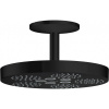 AXOR One horná sprcha 1jet, priemer 282 mm, s prívodom zo stropu 120 mm, matná čierna, 48493670