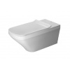 Duravit DuraStyle - Závesné WC, bezbariérové, Rimless, alpská biela 2559090000