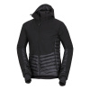Northfinder Pánska outdoor softshellová hybrid bunda s kapucňou EMERYK blackblack XL BU-5334OR
