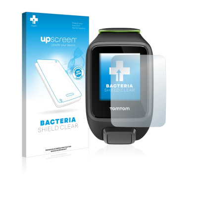 upscreen čirá Antibakteriální ochranná fólie pro TomTom Runner 3 Cardio (upscreen čirá Antibakteriální ochranná fólie pro TomTom Runner 3 Cardio)