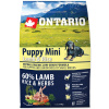 ONTARIO Puppy Mini Lamb & Rice 2,25 kg exp. 09/2024 Vyrábané vo variantoch: 2,25 kg