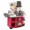 Interaktívna kuchynka s vodou a zvukovými efektmi – Červená