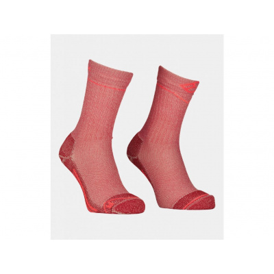 ORTOVOX Dámske ponožky HIKE CLASSIC MID wild rose - ružové Veľkosť: 42-44