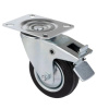 Koliesko transportné, otočné s brzdou, Ø 100 mm