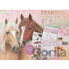 Miss Melody Miss Melody Stamping Kit Vytváranie DIY Stamping Fun Fantastická kreatívna sada na výrobu známok s motívmi koní .
