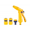Strend Pro Garden 256250A Zavlažovací sada Garden, zahradní sada, 2x rychlospojka STOP, adaptér, pistole