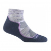 Darn Tough ponožky LIGHT HIKER 1/4 Lightweight Merino - dámské - modré/fialové Velikost: M
