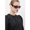 Slnečné okuliare Gucci dámske, čierna farba, GG1696S, 51