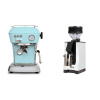 Ascaso Dream ONE, Kid Blue + Eureka Mignon Zero, BL white