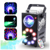 GENERATOR WYTWORNICA DYMU MGŁY KULA DISCO RGB EFEKT LIGHT4ME 700W + DIAĽKOVÝ OVLÁDAČ