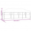vidaXL Skladací párty stan s 5 bočnými stenami 3x9 m modrý - Modrá - 171430-105720
