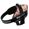 Julius-K9 IDC Powerharness Pink Flowers - postroj prémiovej kvality, postroj pre psa, kvetinový vzor - 2